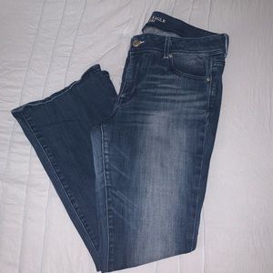 AE Outfitters Dark Wash Kick Boot Jeans